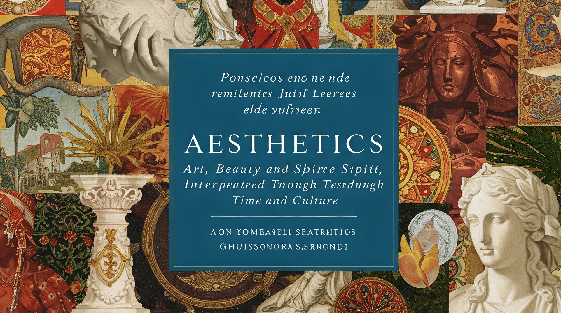 สุนทรียศาสตร์: ศิลปะ ความงาม และจิตวิญญาณ กับการตีความผ่านกาลเวลาและวัฒนธรรม 002